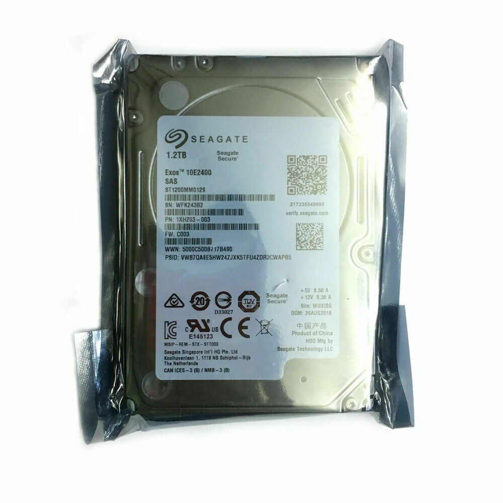 thumbnail image 2 of HP 1.2TB 12G SAS 10K 2.5" Enterprise HDD – 872479-B21, 872737-001, 876938-002 – Hot Swap 2 of 5
