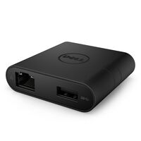 Dell DA200 USB C zu HDMI/VGA/Ethernet/USB 3.0 (470-ABRY) Externer Video Adapter