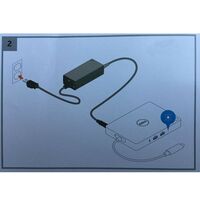 Dell WD15 4K USB-Type C Docking Station K17A K17A001 5FDDV mit 130W