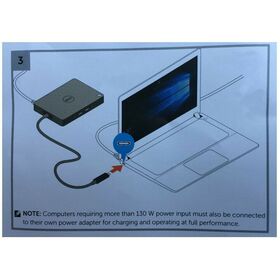 Dell WD15 4K USB-Type C Docking Station K17A K17A001 5FDDV mit 130W