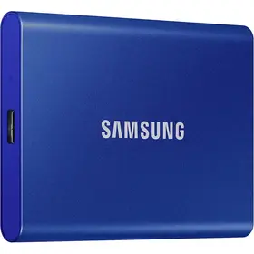 Samsung Portable SSD T7 2TB Externe SSD Blau MU-PC2T0H/WW für Mac, PC, Smartphone