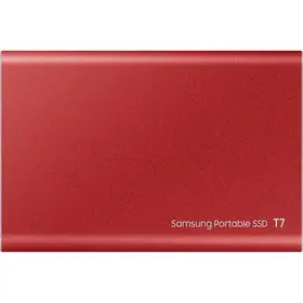Samsung Portable SSD T7 2TB Externe SSD Rot MU-PC2T0R/WW für Mac, PC, Smartphone, Xbox