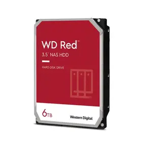 WD RED Plus 6TB 3.5" 5400 Rpm 6Gb NAS SATA Hard Drive WD60EFPX für QNAP