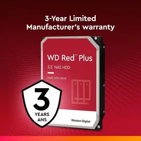 Western Digital WD Red Plus 4TB 3,5 Zoll NAS-Festplatte WD40EFPX
