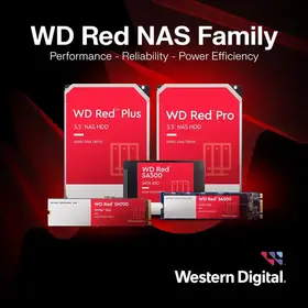 Western Digital WD Red Plus 4TB 3,5 Zoll NAS-Festplatte WD40EFPX