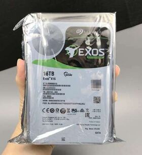 Seagate Exos X16 ST16000NM001G 16TB 3.5" 6Gb 512e SATA Enterprise Hard Drive
