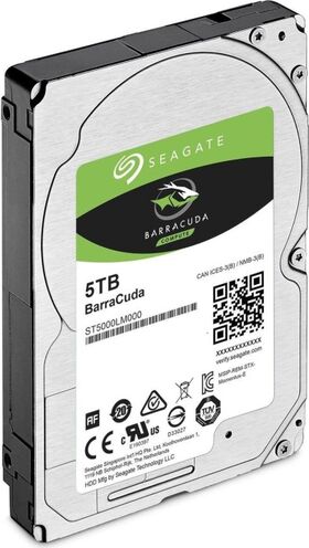 Seagater Barracuda 5TB 2.5" 128MB Cache 6Gb/s SATA Hard Drive ST5000LM000