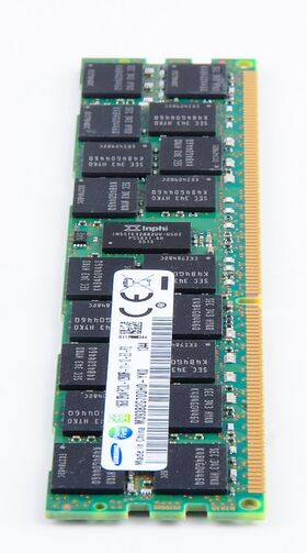 Samsung 16GB 1600 Mhz DDR3 PC3L-12800R 2Rx4 ECC Registered RAM M393B2G70QH0-YK0