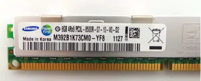 IBM 8GB DDR3-1066 PC3-8500R 4Rx4 RDIMM 77P8692 M392B1K73CM0-YF8