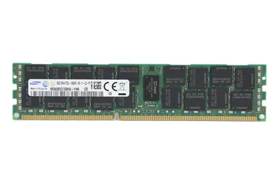 Samsung 16GB DDR3-1333 PC3L-10600R 2Rx4 M393B2G70BH0-YH9 ECC RDIMM