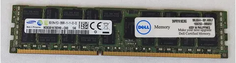 DELL SNPRYK18C/8G 8GB DDR3L-1600R PC3L-12800R 2Rx4 DDR3 RDIMM M393B1K70DH0-YH9