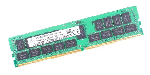 SK Hynix 32GB DDR4-2400 RDIMM PC4-19200T-R 2Rx4 RAM HMA84GR7MFR4N-UH