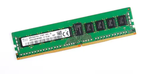 SK Hynix HMA41GU7AFR8N‐TF 8GB DDR4 2133 Mhz PC4-17000 2Rx8 Unbuffered ECC RAM