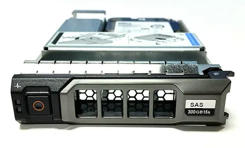 DELL 7FJW4 07FJW4 300GB 15K SAS 12Gbps 2.5" HARD DRIVE IN HYBRID GEN 13 TRAY
