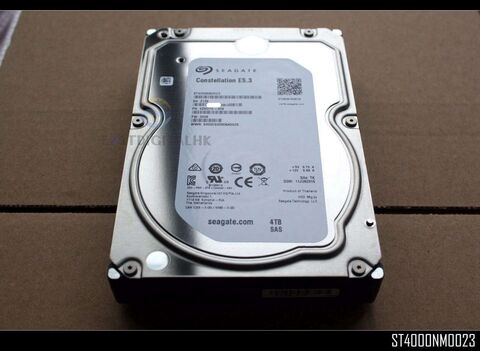 Seagate Constellation ES.3 4TB 7.2K 3.5" SAS 9ZM270 Hard Drive ST4000NM0023 Seagate Constellation ES.3 4TB 7.2K 3.5" SAS 9ZM270 Hard Drive ST4000NM0023
