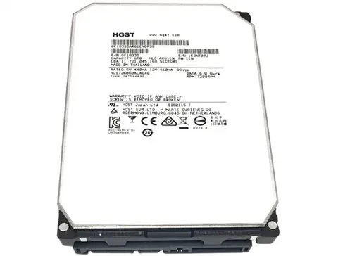 HGST Ultrastar He6 6TB 3,5" SAS 6Gb/s 7200rpm HUS726060ALS644 12Gbps Hard Drive