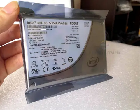 Intel 800GB 2.5" SATA 6Gb/s SSD SSDSC2BB800G4 für HP DELL IBM Fujitsu Supermicro