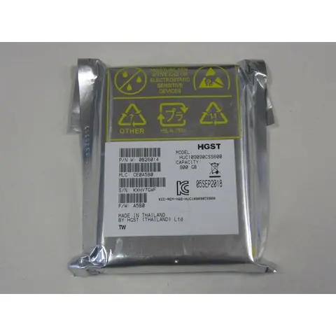 Hitachi HGST 900GB 2,5" 6Gb/s 64MB SAS C10K900 HUC109090CSS600 Festplatte Hard