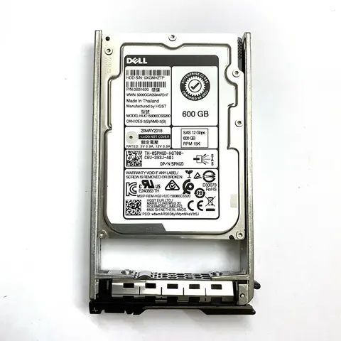 Dell 600Gb 12G 15K 2.5" SAS 05PNGD 5PNGD HUC156060CSS200 HDD w/G176J
