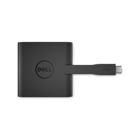 Dell DA200 USB C zu HDMI/VGA/Ethernet/USB 3.0 (470-ABRY) Externer Video Adapter