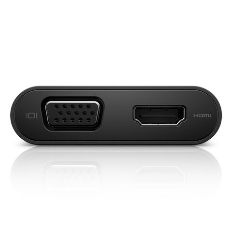 Dell DA200 USB C zu HDMI/VGA/Ethernet/USB 3.0 (470-ABRY) Externer Video Adapter