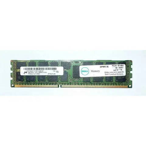 DELL SNPP9RN2C8G 8GB DDR3L-1600R PC3L-12800R 2Rx4 DDR3 RDIMM MT36KSF1G72PZ-1G4