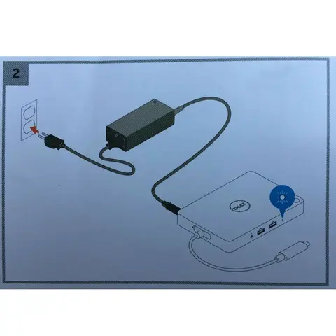 Dell WD15 4K USB-Type C Docking Station K17A K17A001 5FDDV mit 130W