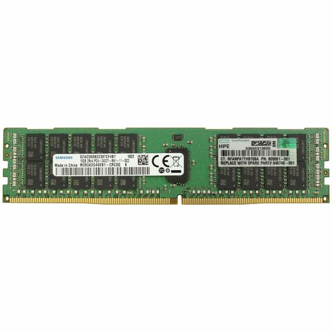 HP 809081-081 846740-001 16GB DDR4 2400 MHz 2Rx4 ECC Reg. M393A2G40EB1-CRC HP 809081-081 846740-001 16GB DDR4 2400 MHz 2Rx4 ECC Reg. M393A2G40EB1-CRC