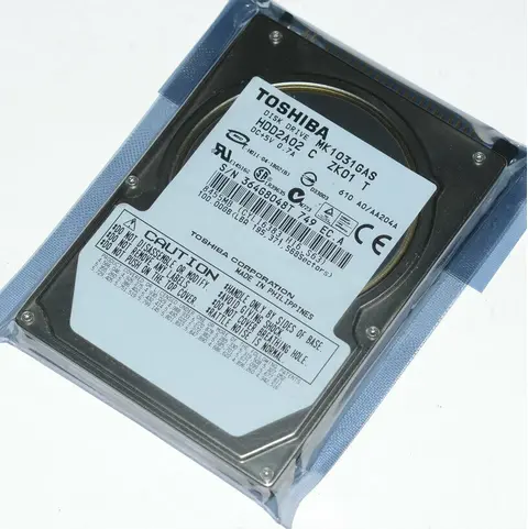 Toshiba MK1031GAS 100Gb Internal 4200 RPM 2.5" IDE HDD