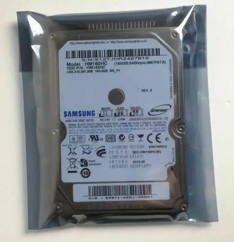 Samsung HM160HC 160GB IDE PATA Festplatte 2.5" IDE 8 MB Cache 5400 RPM