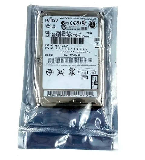 Fujitsu 80 GB IDE PATA 2,5 Zoll MHV2080AT 5400 rpm Laptop Festplatte Hard Disk