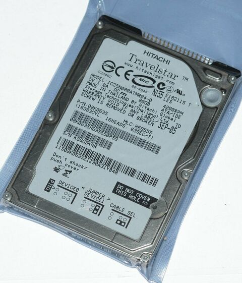 Hitachi IC25N080ATMR04-0 80GB 2,5" IDE PATA 4200RPM Laptop Hard Drive Hitachi IC25N080ATMR04-0 80GB 2,5" IDE PATA 4200RPM Laptop Hard Drive