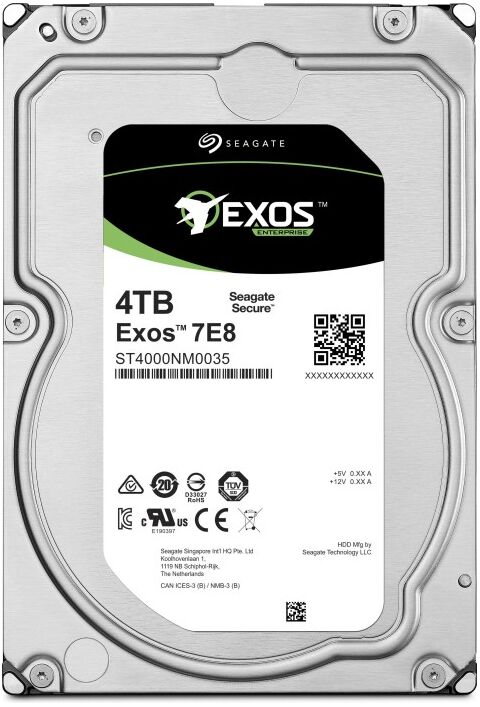 Seagate Exos E 7E8 4TB 3.5" 512n 12Gb/s 128Mb Cache SAS Festplatte ST4000NM0025 Seagate Exos E 7E8 4TB 3.5" 512n 12Gb/s 128Mb Cache SAS Festplatte ST4000NM0025