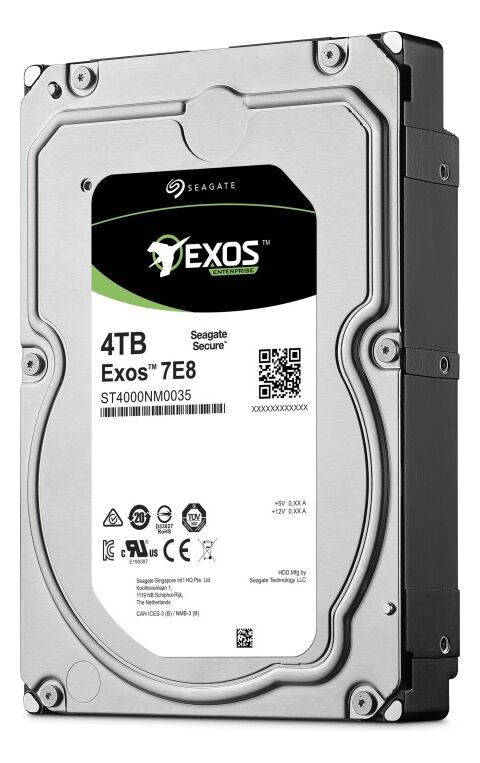 Seagate Exos E 7E8 4TB 3.5" 512n 12Gb/s 128Mb Cache SAS Festplatte ST4000NM0025 Seagate Exos E 7E8 4TB 3.5" 512n 12Gb/s 128Mb Cache SAS Festplatte ST4000NM0025
