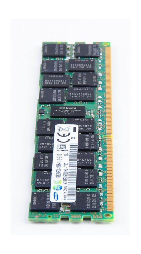 Samsung 16GB 1600 Mhz DDR3 PC3L-12800R 2Rx4 ECC Registered RAM M393B2G70QH0-YK0 Samsung 16GB 1600 Mhz DDR3 PC3L-12800R 2Rx4 ECC Registered RAM M393B2G70QH0-YK0