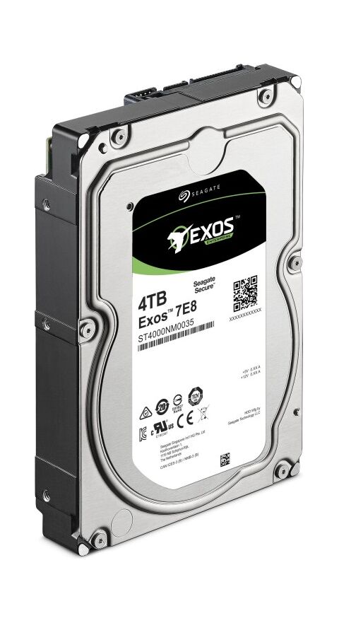 Seagate Exos E 7E8 4TB 3.5" 512n 12Gb/s 128Mb Cache SAS Festplatte ST4000NM0025 Seagate Exos E 7E8 4TB 3.5" 512n 12Gb/s 128Mb Cache SAS Festplatte ST4000NM0025